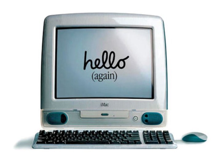 iMac Hello Again 1998
