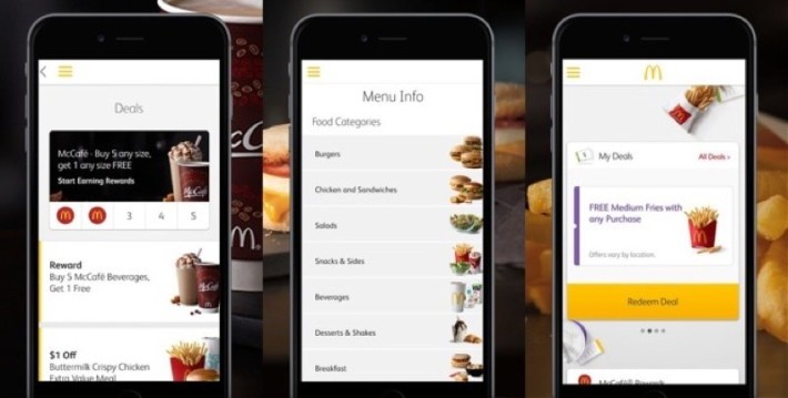 美國麥當勞推出手機點餐服務。