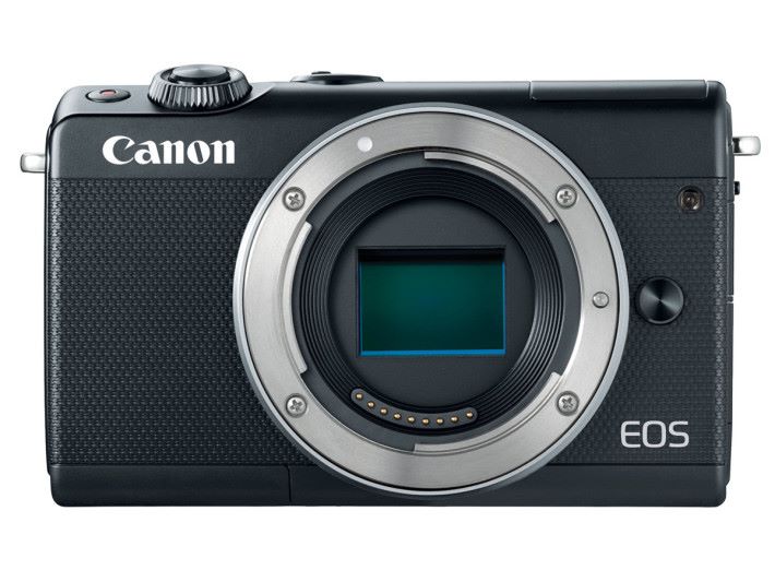 Canon M100 採用 2,420 萬有效像素 APS-C CMOS。