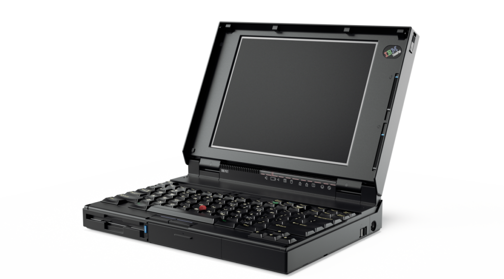 初代 ThinkPad 電腦 700C 於 1992 年 10 月推出。