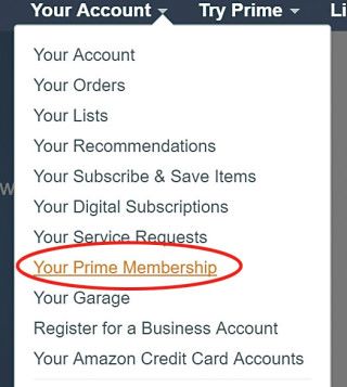 在到期前，記得在「Your Account」的「The Prime Membership」內取消。