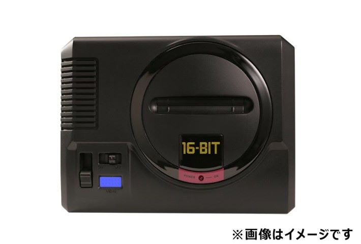 Mega Drive Mini 只有手掌大小，看來沒有 Sega Genesis Flashback 的匣帶插槽。