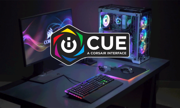 支援 iCUE，與其他 iCUE 產品同步燈光效果。
