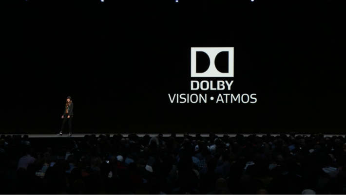 ．Apple TV 4K 經過升級到 tvOS 12 後，將支援 Dolby Vision 影像 及 Dolby Atmos 音效，成為唯一一部「雙杜比」認證機頂盒。