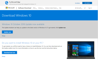 最確實的方法是去官網下載 Windows 10 更新小幫手