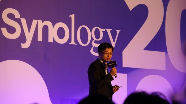 Synology 執行長呂青鴻表示他們至今已售出超過 590 萬台 NAS，全球營收增長率逾 20%。
