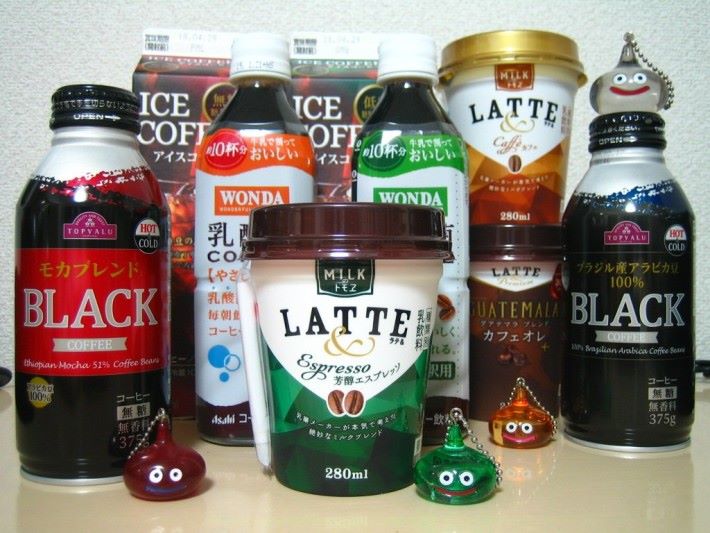 日本的咖啡飲品選擇眾多