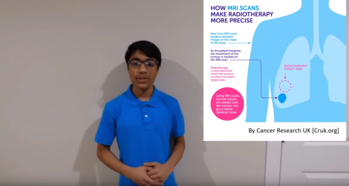 13 歲男孩 Rishab Jain 於設計了胰臟癌深度學習系統，並獲得 Young Scientist Challenge 2018 獎項。