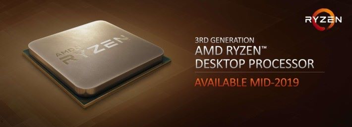 AMD 於 CES 2019 預告年中推出 Ryzen 3000 系列。