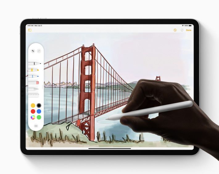 新的 Apple Pencil 工具更適合創作