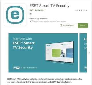 市面上有些專為 Smart TV 而設計的防毒防惡意軟件程式可以加強電視的保護。