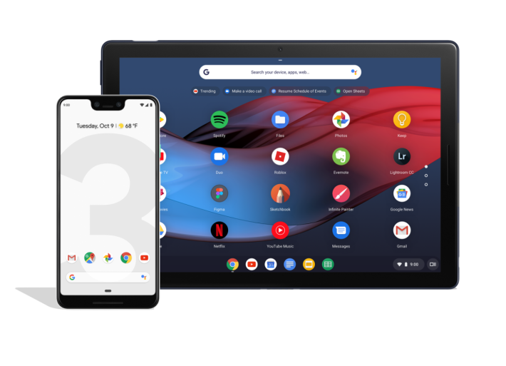 Pixel Slate 是 Google 去年才推出，採用 Chrome OS 的平板電腦。