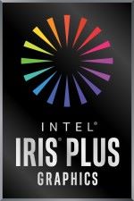 Intel Iris Plus Graphics 之標誌