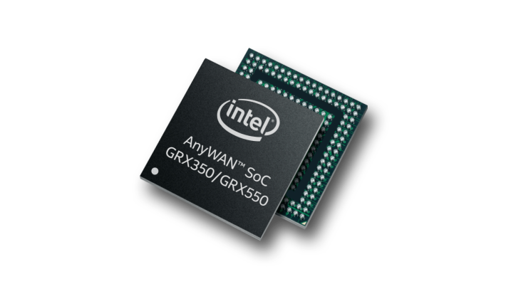 採用 Intel AnyWAN GRX350 CPU。