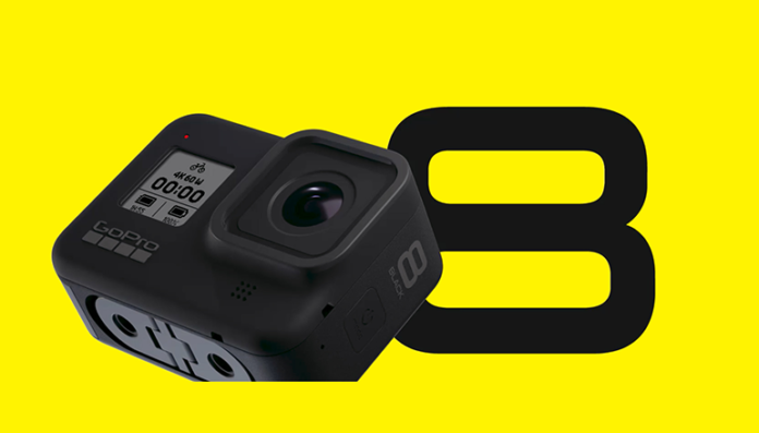 GoPro 正式發表HERO8 Black 配件夾隱藏機身屏幕補光燈模組化- PCM