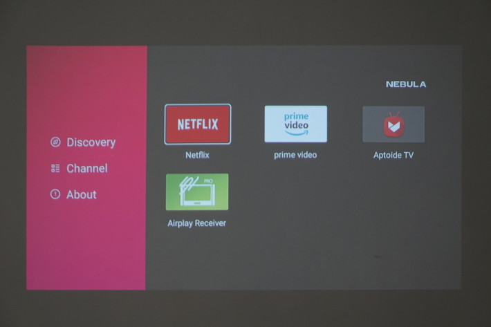 Anker Nebula Capsule II 一樣是使用 Android TV 9 系統。
