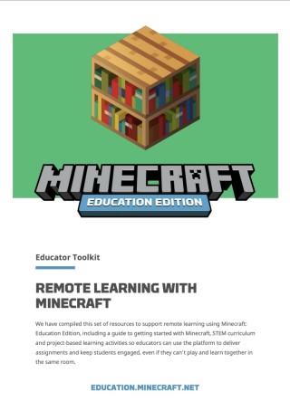 Minecraft 遙距學習套件包含 50 堂，包括 STEM 課程和一系列專題學習活動。