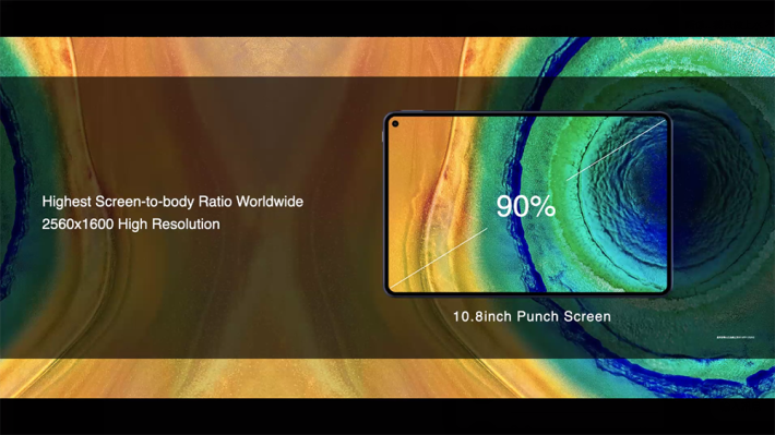 10.8 吋屏幕達 90% 屏佔比。