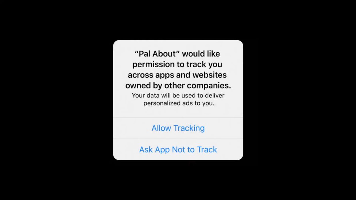 Apple 將追踪管理由 Safari 延伸到手機程式，第三方程式要跨程式和網站來追踪用戶的話，必須要得到用戶同意。