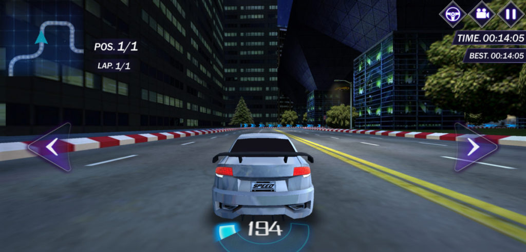 Street racing 3D 以街頭賽車為主題，極具速度感。