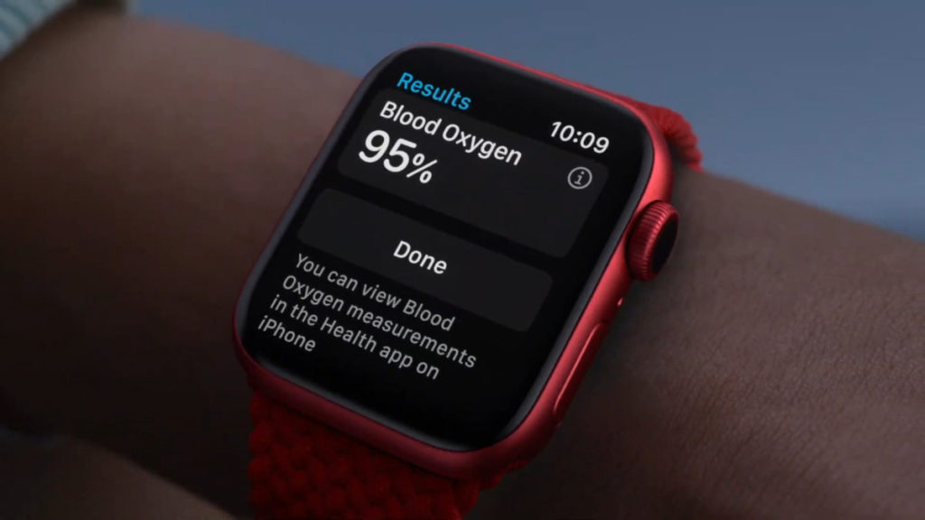 Apple 發表最新的 Apple Watch Series 6，並主打其血氧檢測功能