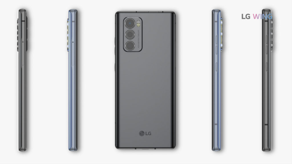 LG Wing 擁有三攝鏡頭配置，由64MP主鏡、13MP 超廣角及12MP「Ultra Wide Big Pixel」鏡頭所組成。