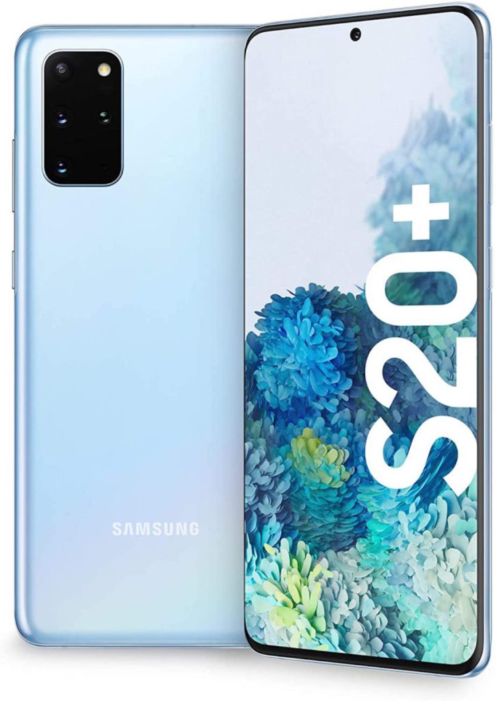 Galaxy S20+ 跟 S20 比較，前者有接近 S20 Ultra 的畫面視野，亦即 6.7 吋雙曲面屏幕。