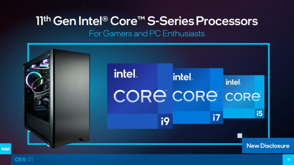 桌面版的 11 代 Core-S 確定會有 Core i9/7/5 系列