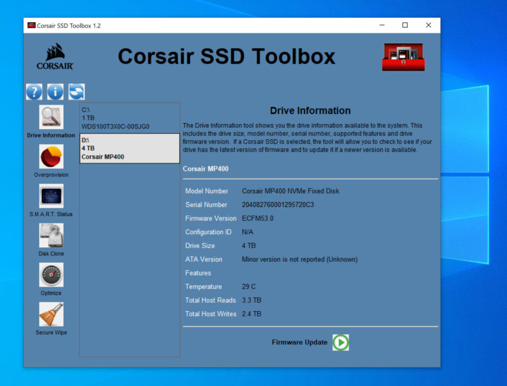 提供了《SSD Toolbox》工具程式下載使用。