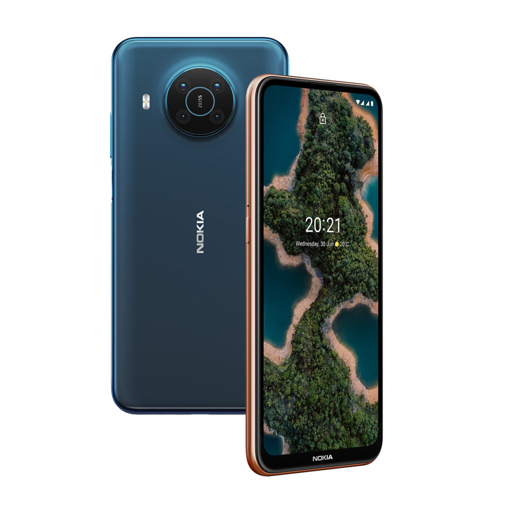 Nokia X20 相信是針對平價 5G 手機市場而來，採用 Snapdragon 480 5G處理器，64MP主鏡、5MP 超廣角、2MP 微距及2MP 景深的四鏡頭具備Zeiss 光學認證。