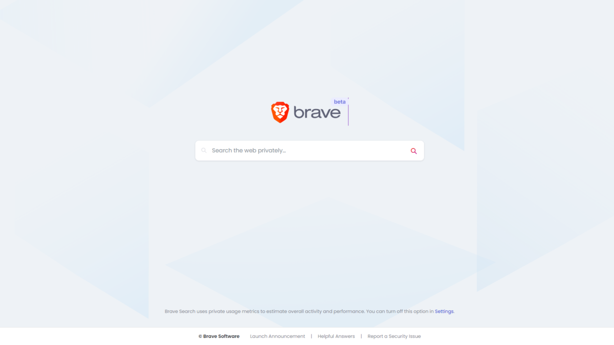 Brave 自家搜尋器已經封測了一段時間，現在開放公測。