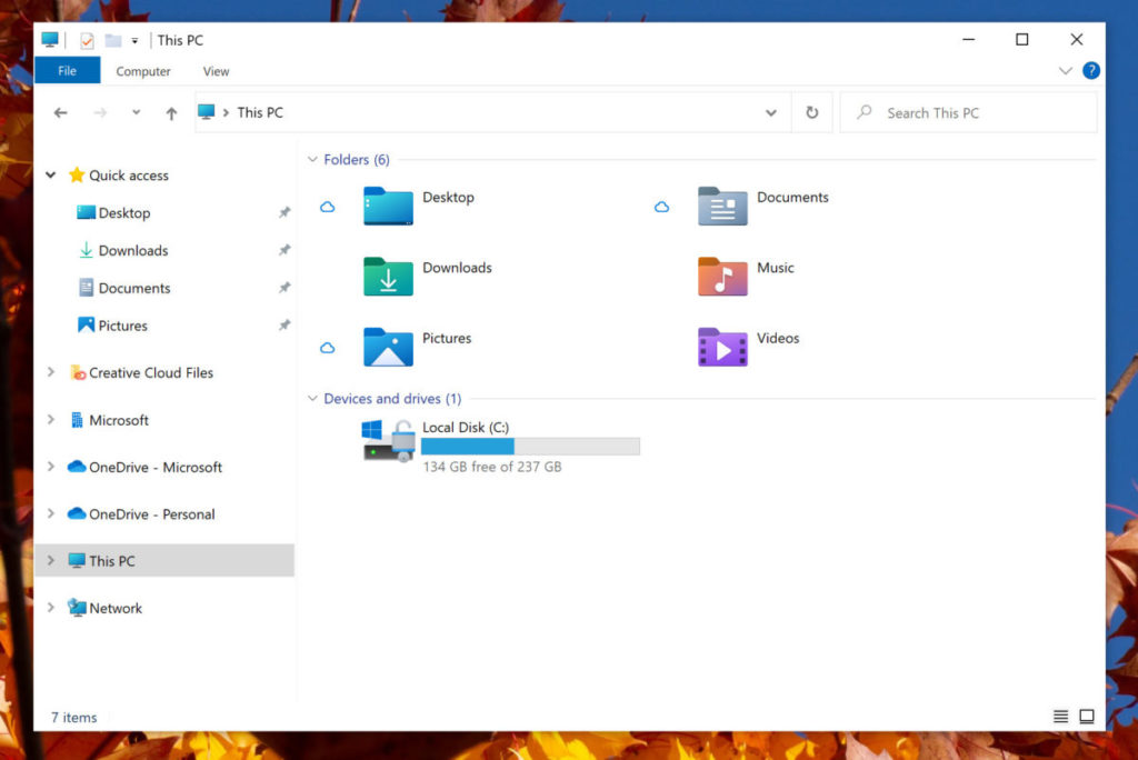 在 3 月推出的 Windows Insider Preview 中， Microsoft 引入新的文件夾和回收箱設計，一洗過往的 Win95 風格。