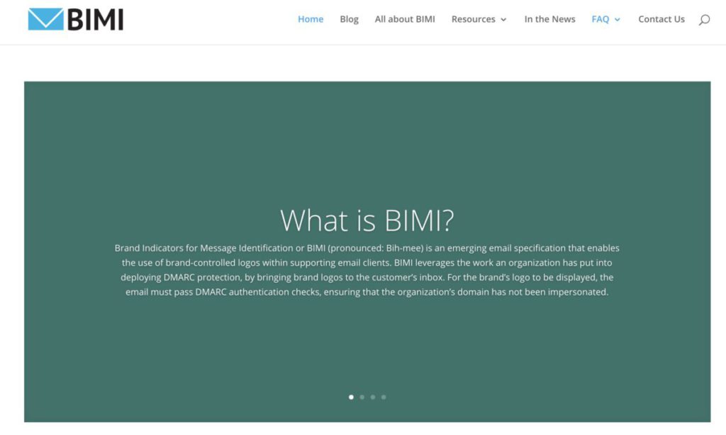 Google 在 2019 年加入 BIMI 標準組織。