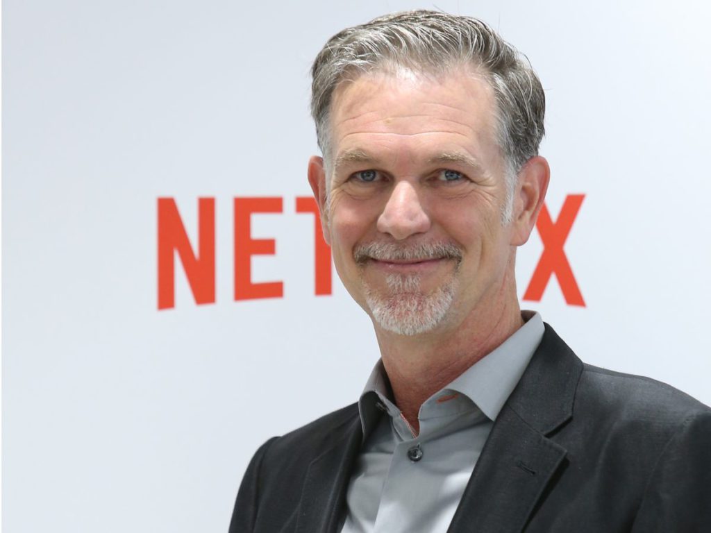 Netflix CEO Reed Hastings 表示今年第 4 財季將會有歷來最多劇集推出。