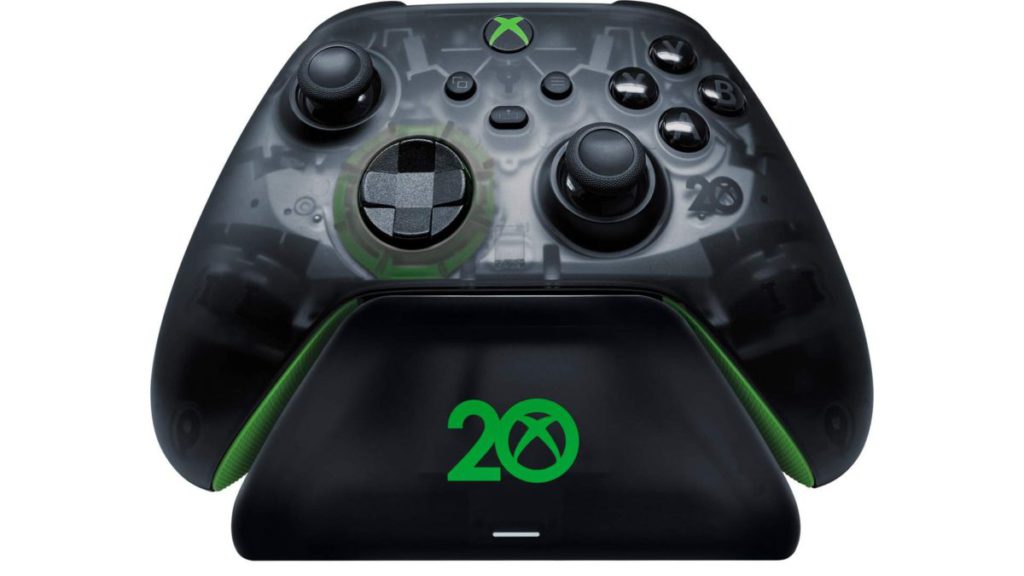 Xbox 控制器專用通用快速充電器原價為港幣 $419 ，未知 20 周年紀念版會否在港推出。
