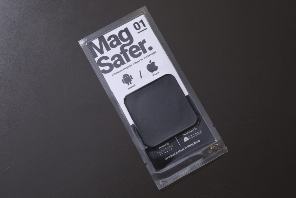 Jason之前另一款發明 — MagSafer，可將未有支援磁吸充電功能的手機（包括iOS 及Android）或未支援磁 吸充電功能的外置電， 通通變成享用磁吸無線 充電的好處。