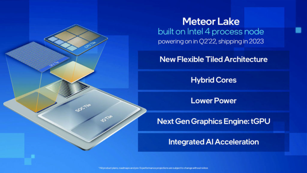 Intel Meteor Lake 採用混合模組等新技術，為與 Apple 合作創造了機會。