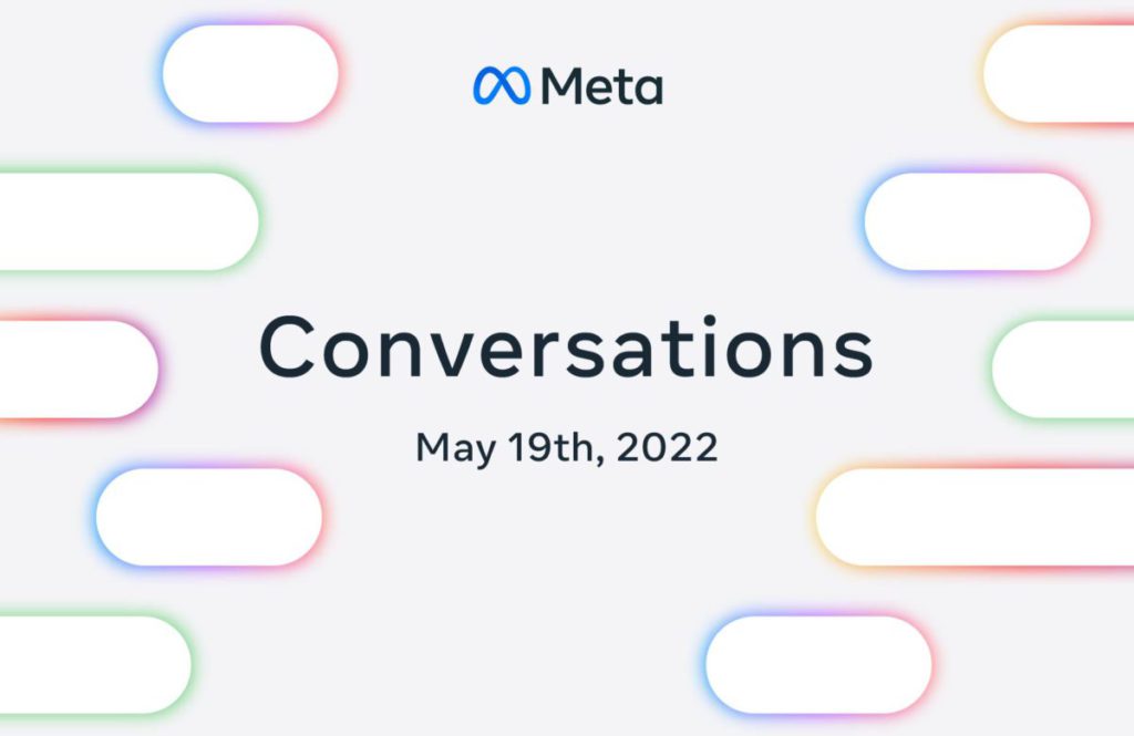 Meta 今年 5 月會舉辦一個主題集中於訊息軟件和服務的會議「對話」。