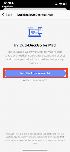 STEP 3. 點擊「 Join the Private Waitlist 」按鈕；
