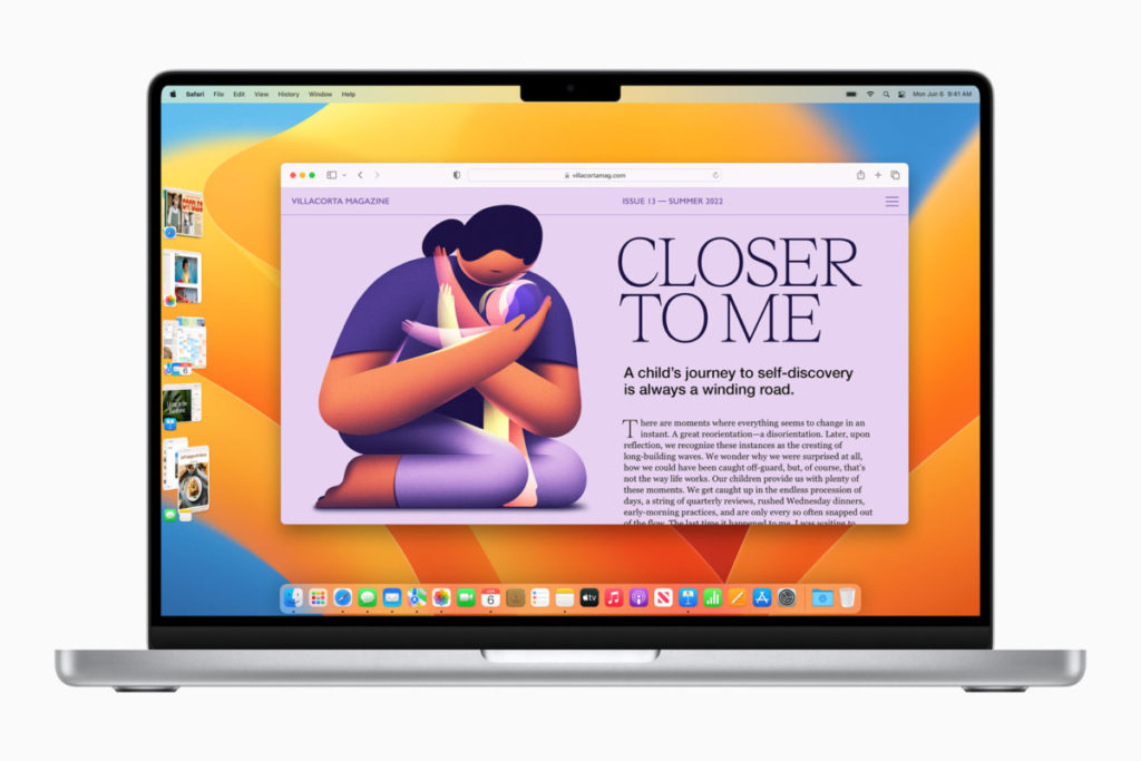 幕前管理是全新的多工切換程式的方式，macOS 和 iPadOS 都採用同一套切換方式。