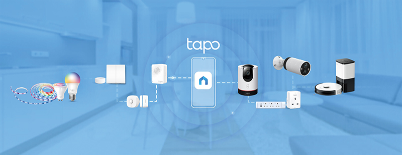 Tapo 智能家居產品線全面，能打造出一個完整的智能家居生態圈。