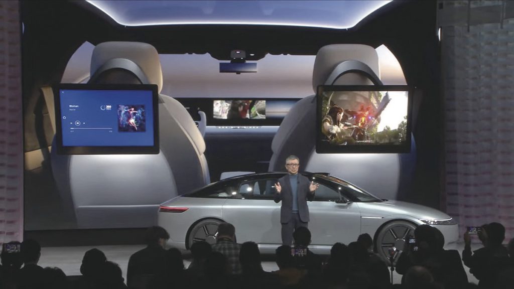 無論 Sony 還是 NVIDIA，後座屏幕都會是未來汽車必備裝置。