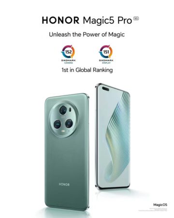 Magic5 Pro 更以 152 相機得分及 151 屏幕得分，囊括了兩個 DxOMark 測試第一。