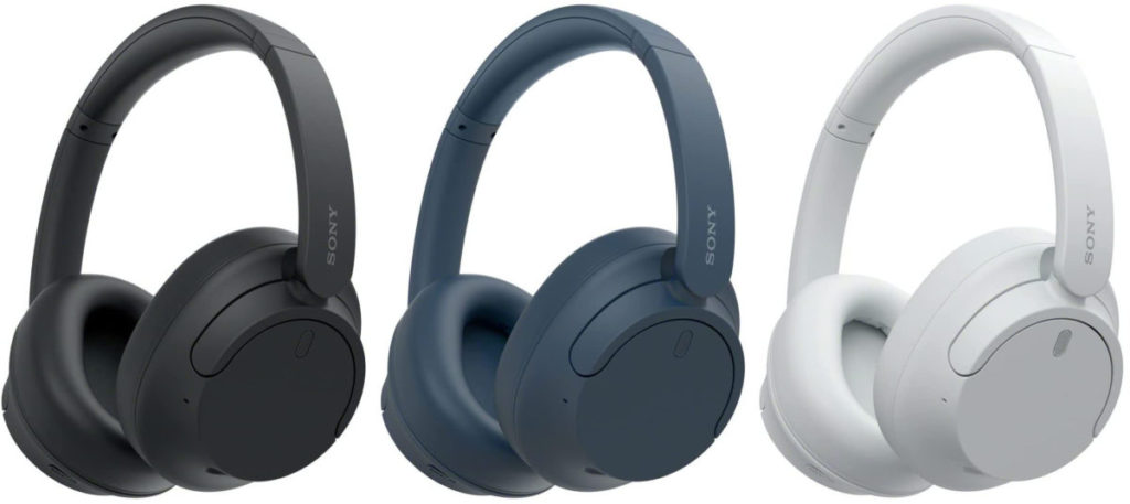 WH-CH720N 重量只有 192g 是目前 Sony 最輕巧的罩耳式降噪耳機。