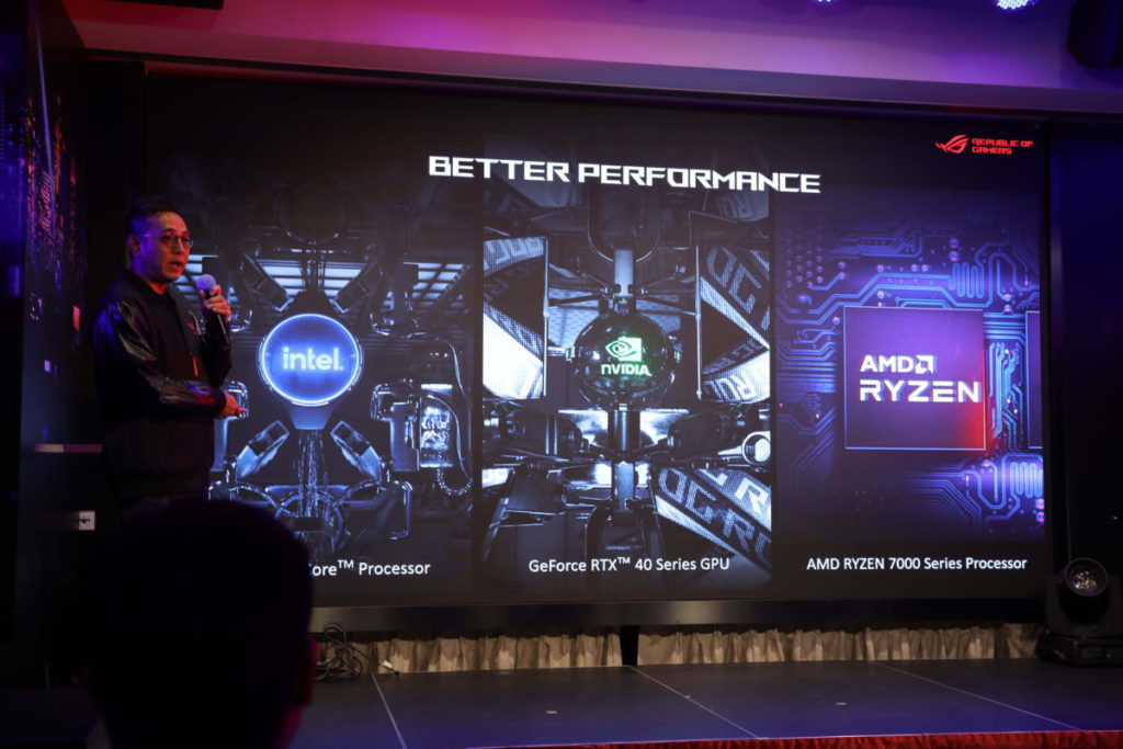 今次機款皆最高搭載第 13 代 Intel Core i9 處理器或 AMD Ryzen 9，以及最高 NVIDIA GeForce RTX 4090 系列筆電顯示卡。