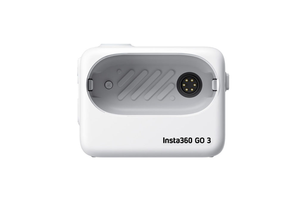 新機 Insta360 GO 3 最大賣點是新增 Action Pod，以磁吸方式與 Insta360 GO 3 本體連接。