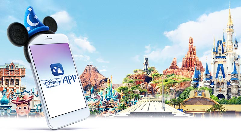 東京迪士尼度假區 40 周年記念優先入場卡與 FastPass 一樣是使用《Tokyo Disney Resort App》領取的。