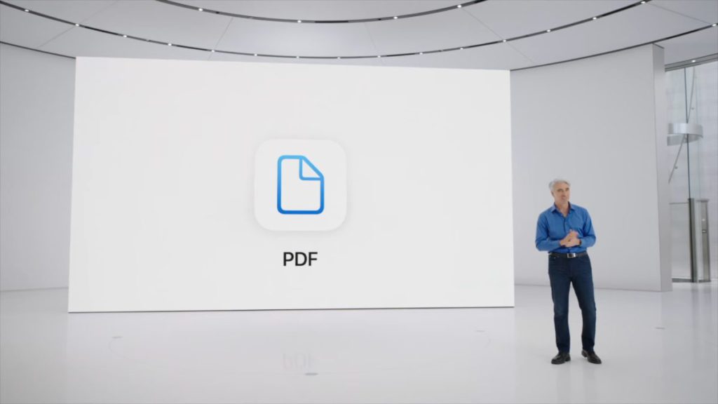 iPadOS 17 支援 PDF 檔案。