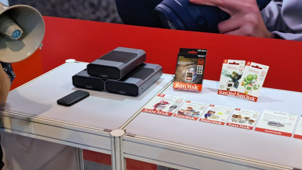 Nintendo Switch microSD 記憶卡系列有最高 1TB 容量，另有專業應用的 SanDisk Professional G-DRIVE PROJECT系列