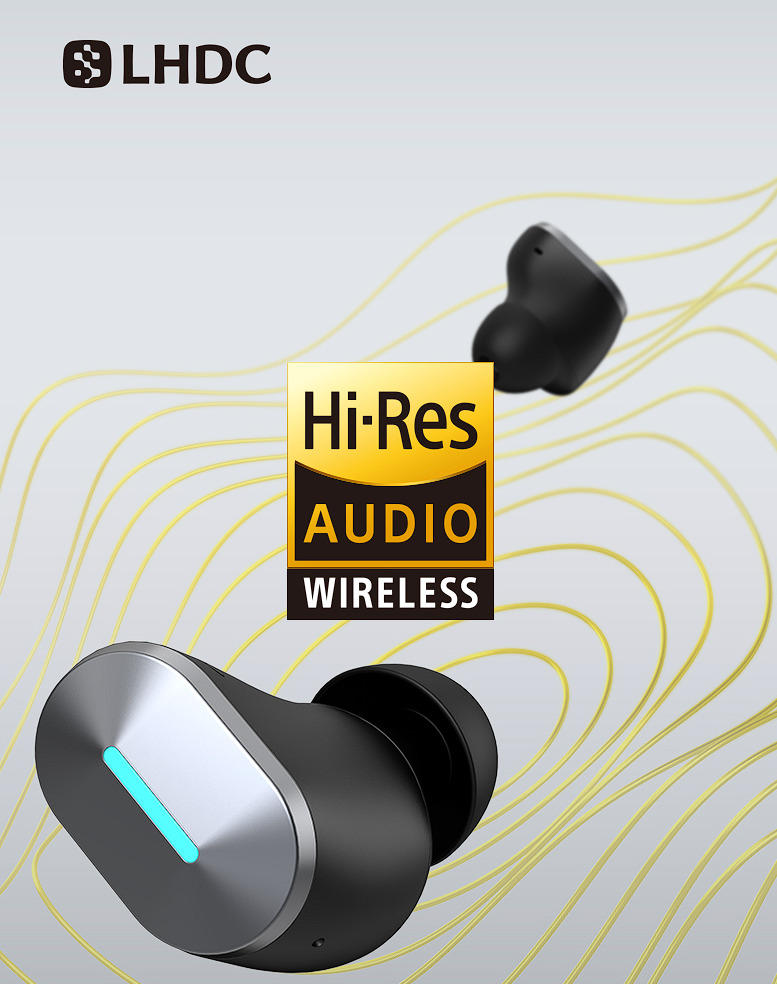 GX05 是少數獲得 Hi-Res AUDIO WIRELESS 認證的電競耳機，但由於 LHDC 編碼目前只在少部份國產手機上使用，普及程度遠比不上 LDAC 及 aptX